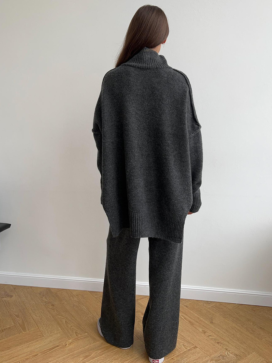 Arwen | Gemütliches Übergroßes Strick-Lounge-Set