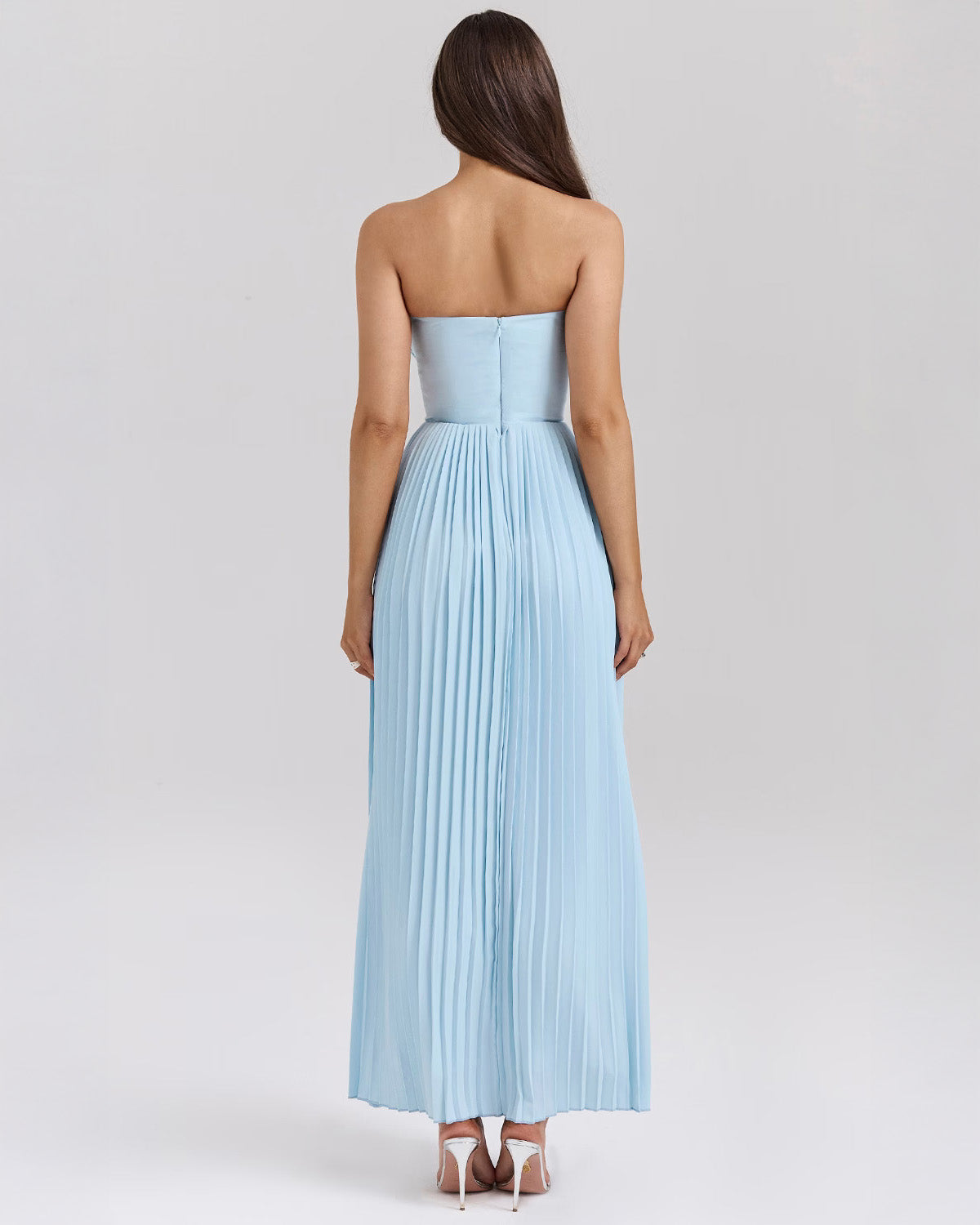 Azure Belle Maxi Kleid