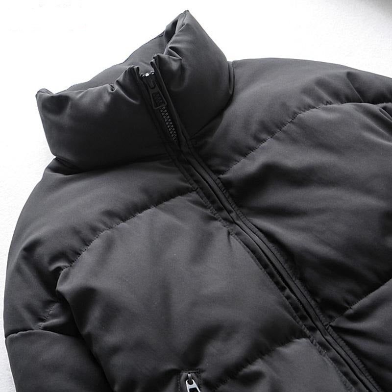 Aurevia | Pufferjacke mit Kragen und Reißverschluss