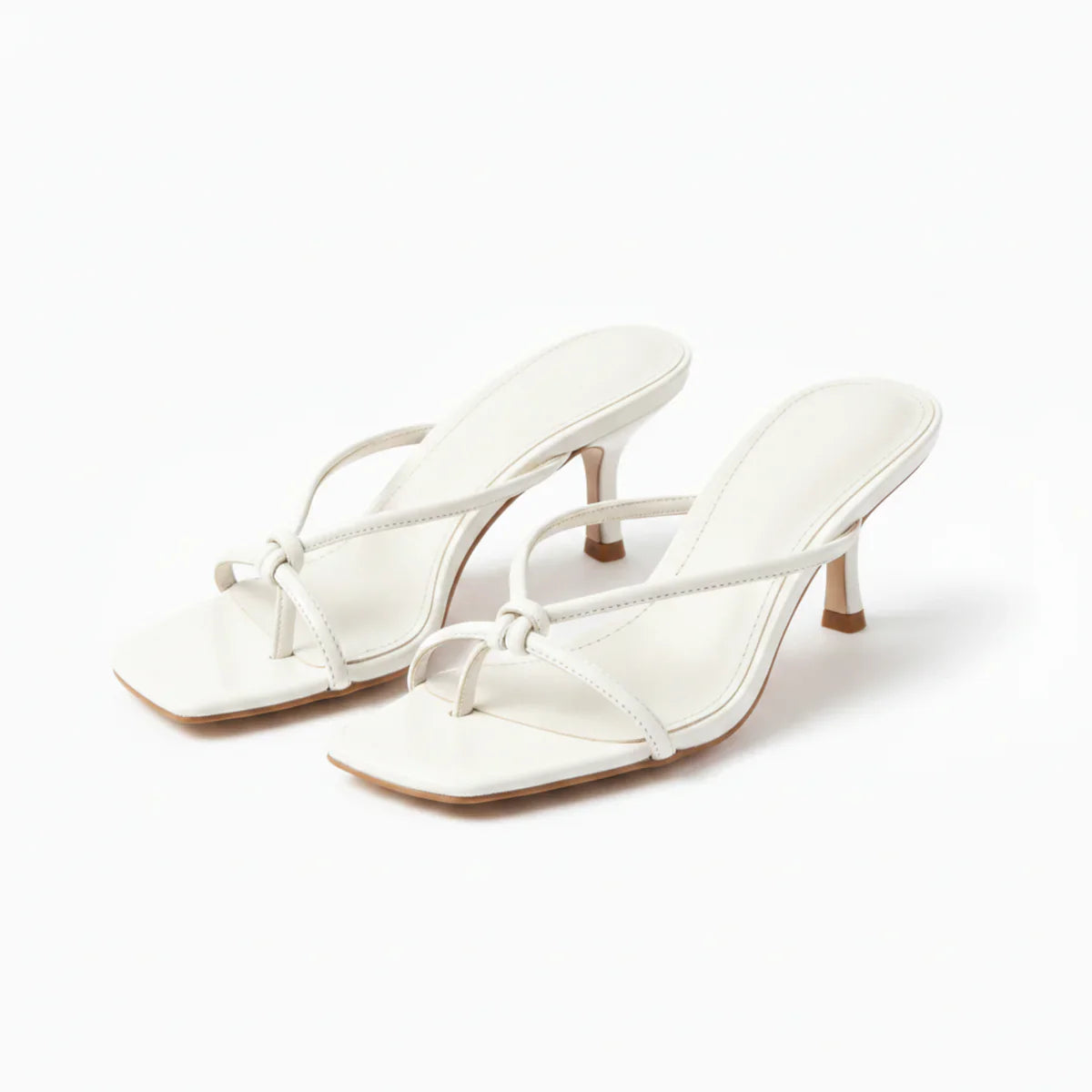 Damen Orthopädische Absatzsandalen – Elegante Knotenriemenpassform